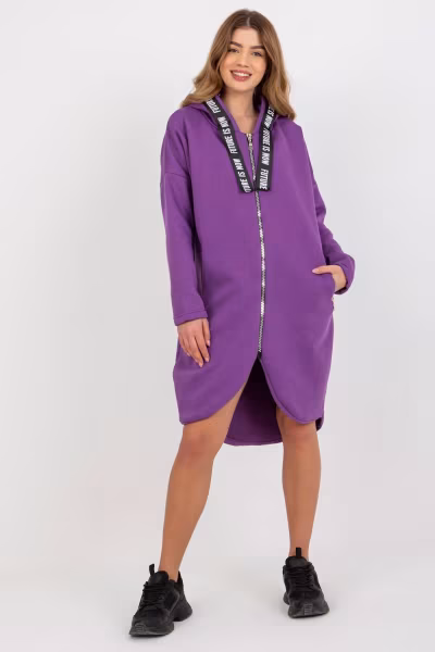 Bluza Damska Model RV-BL-6683.00P Dark Violet - Relevance — zdjęcie 2