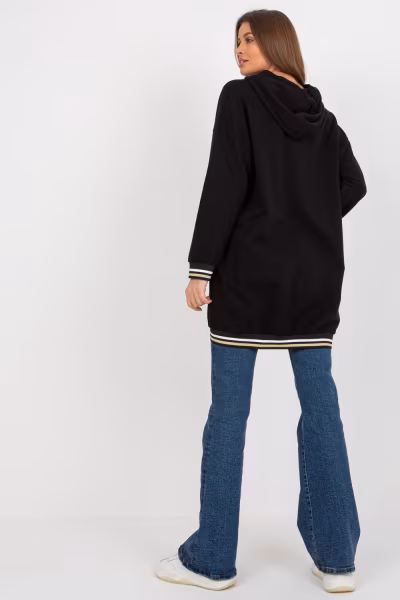 Bluza Damska Model RV-BL-8149.91P Black - Relevance — zdjęcie 3