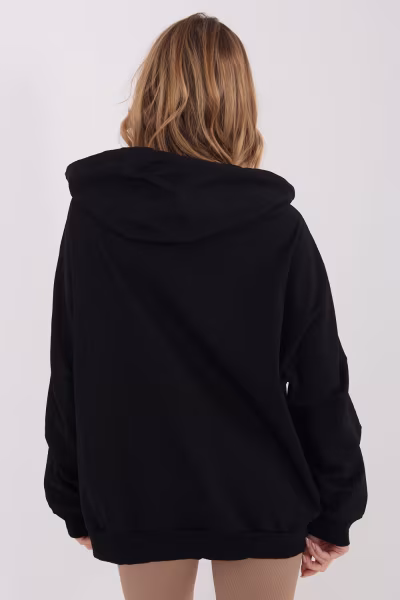 Bluza Damska Model RV-BL-9805.24 Black - Relevance — zdjęcie 3