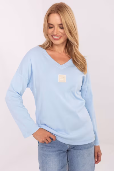 Bluzka Model RV-BZ-A852.51 Light Blue - Relevance — zdjęcie 1