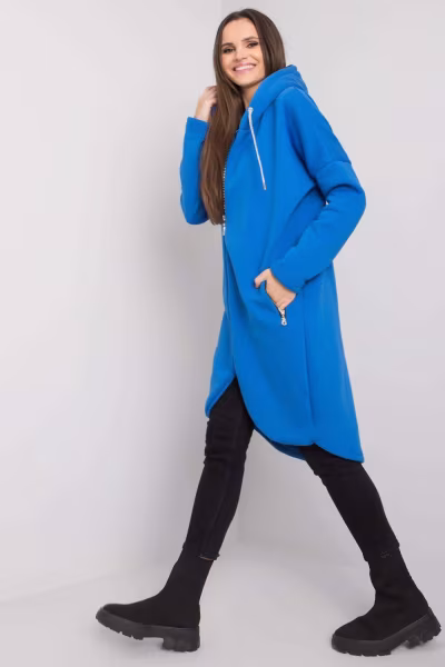 Bluza Damska Model RV-BL-5775.17X Dark Blue - Relevance — zdjęcie 2