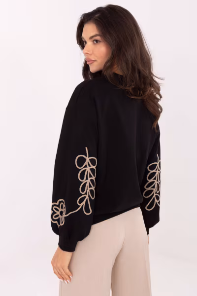 Bluza Damska Model RV-BZ-A175.02 Black - Relevance — zdjęcie 3