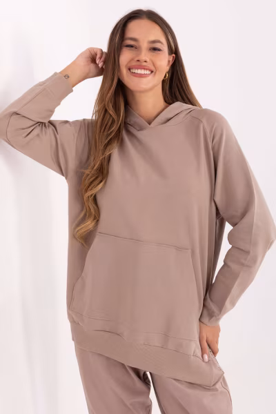 Bluza Damska Model RV-BL-A168.18 Dark Beige - Relevance — zdjęcie 1