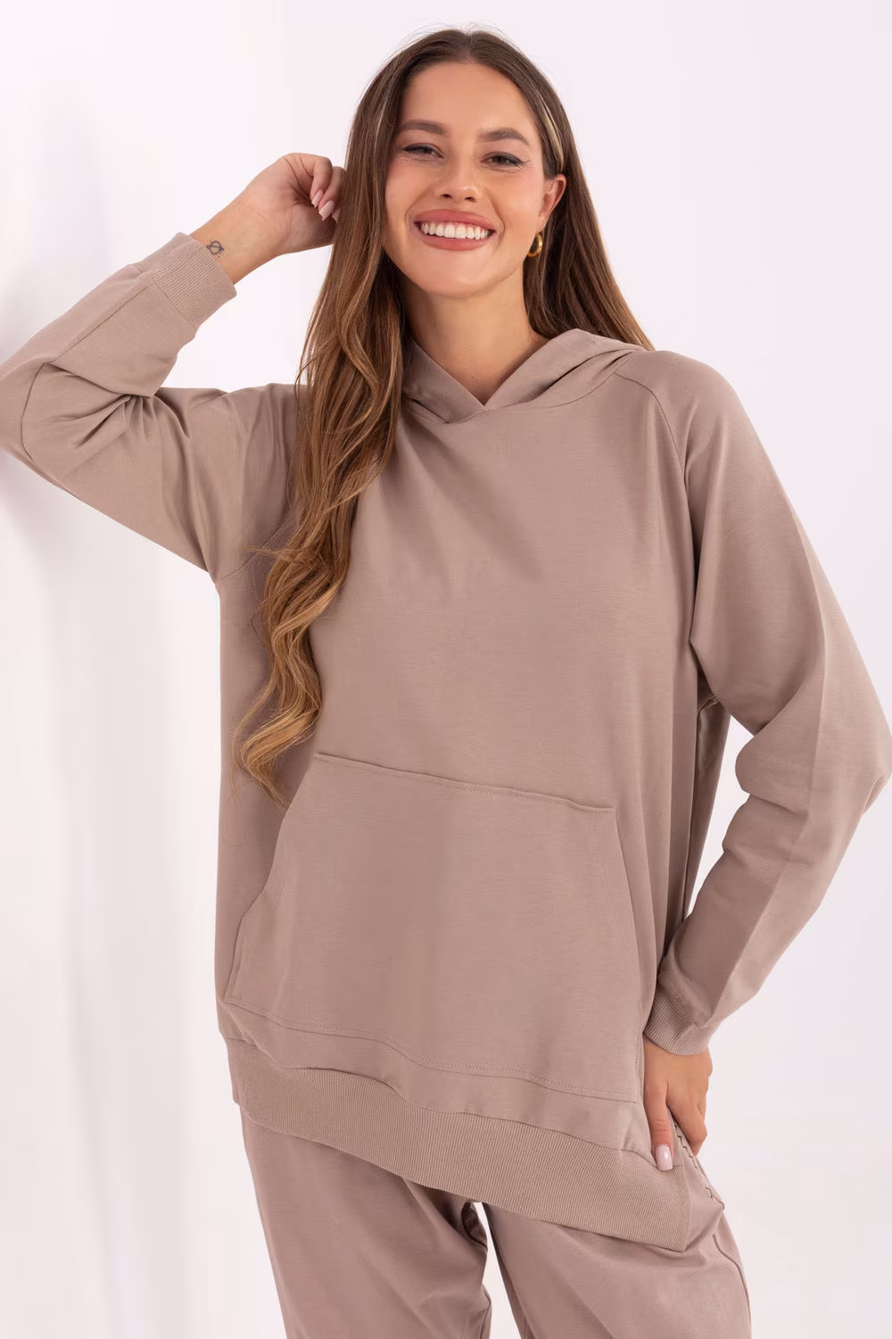 Bluza Damska Model RV-BL-A168.18 Dark Beige - Relevance