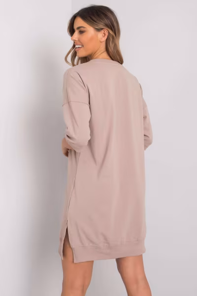Sukienka Model RV-SK-6273.47P Beige - Relevance — zdjęcie 2