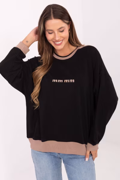 Bluza Damska Model RV-BZ-A878.51 Black - Relevance — zdjęcie 1