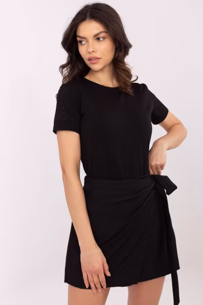 T-shirt  Damski Model RV-TS-A518.39 Black - Relevance — zdjęcie 1