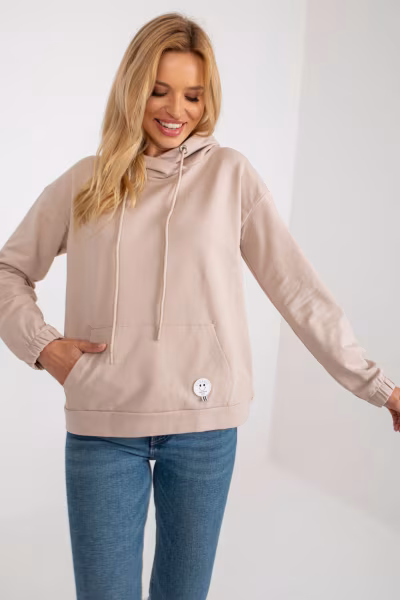 Bluza Damska Model RV-BL-8655.00P Beige - Relevance — zdjęcie 2