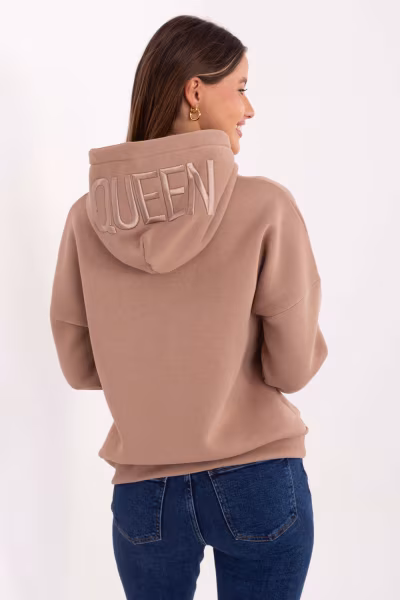 Bluza Damska Model RV-BL-A1006.27 Dark Beige - Relevance — zdjęcie 3