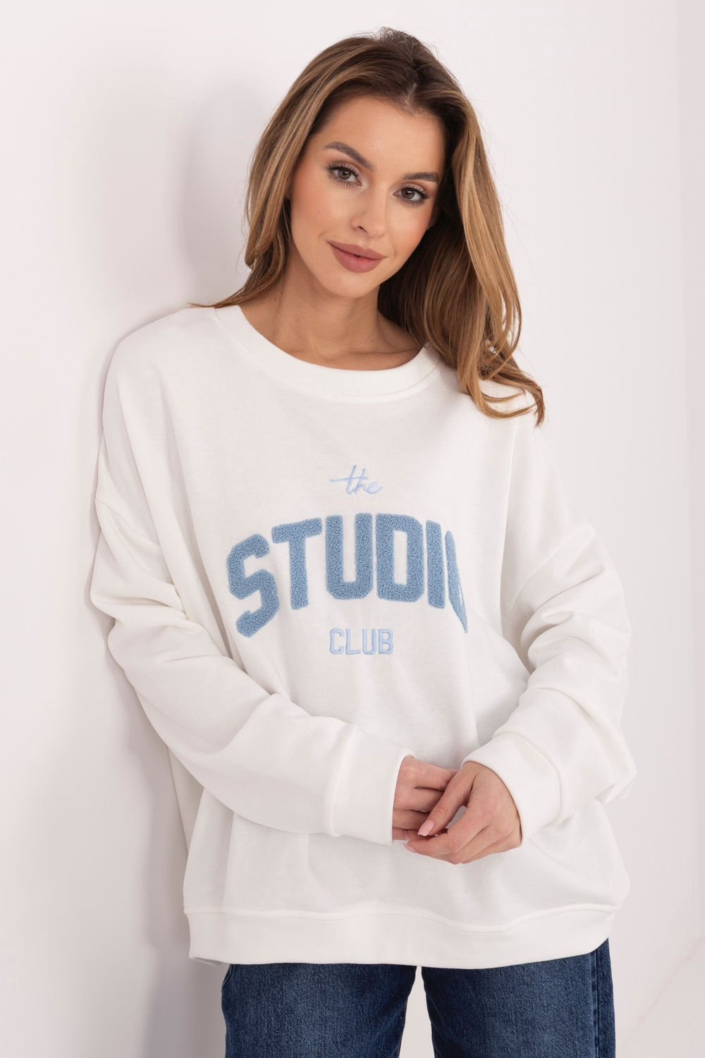 Bluza Damska Model RV-BL-A1182.46 Ecru - Relevance