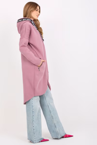 Bluza Damska Model RV-BL-6683.00P Dark Pink - Relevance — zdjęcie 3