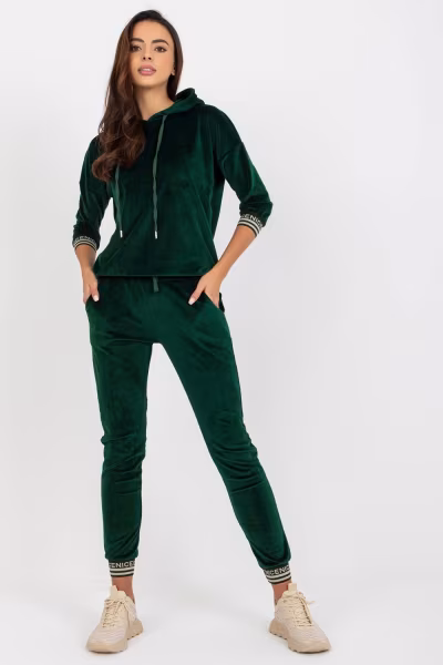 Spodnie Komplet Model RV-KMPL-8286.40 Dark Green - Relevance — zdjęcie 1