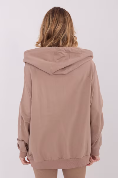 Bluza Damska Model RV-BL-9805.24 Dark Beige - Relevance — zdjęcie 3