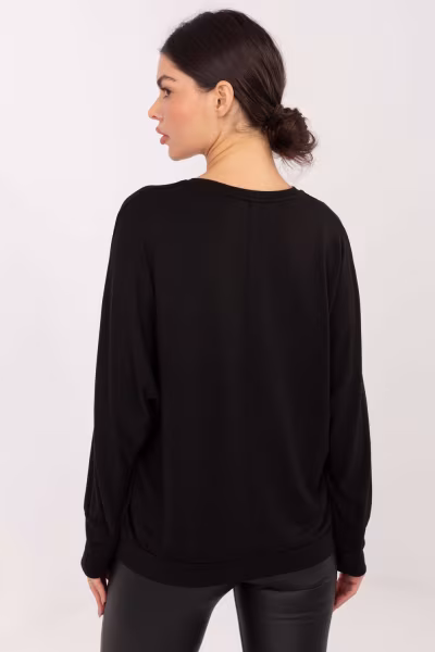 Bluzka Model RV-BZ-A-164.82 Black - Relevance — zdjęcie 3