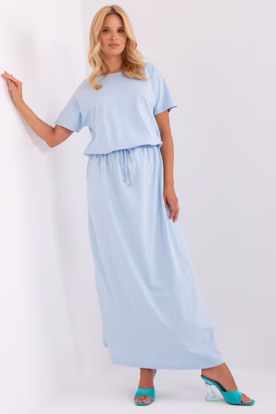 Sukienka Model RV-SK-7851.84 Light Blue - Relevance — zdjęcie 1