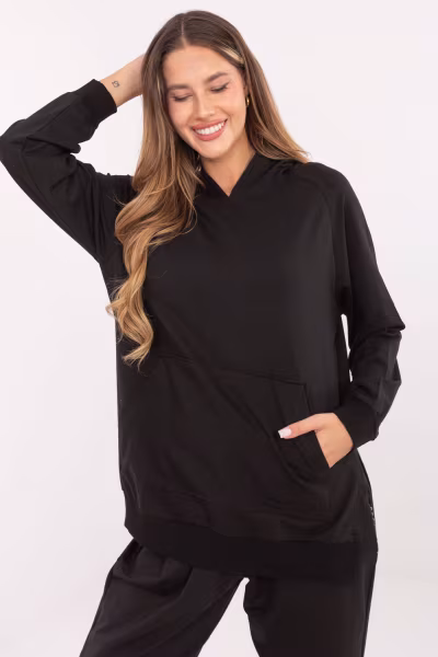 Bluza Damska Model RV-BL-A168.18 Black - Relevance — zdjęcie 1