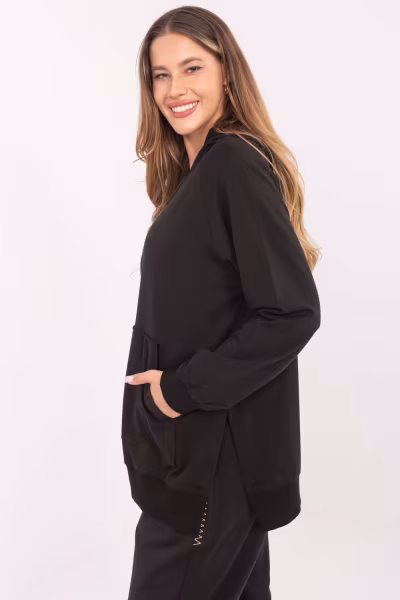 Bluza Damska Model RV-BL-A168.18 Black - Relevance — zdjęcie 2