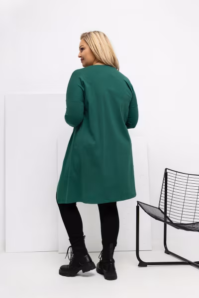 Bluzka Model RV-BZ-7054-1.06 Dark Green - Relevance — zdjęcie 2