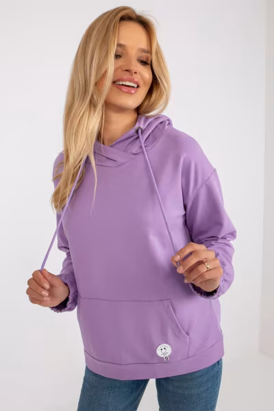 Bluza Damska Model RV-BL-8655.00P Light Violet - Relevance — zdjęcie 2