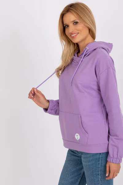 Bluza Damska Model RV-BL-8655.00P Light Violet - Relevance — zdjęcie 3
