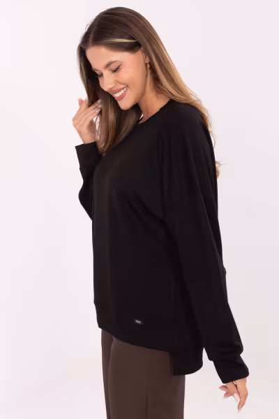 Bluza Damska Model RV-BZ-A906.59 Black - Relevance — zdjęcie 2