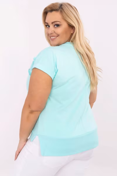 Bluzka Model RV-BZ-A542.12P Mint - Relevance — zdjęcie 3