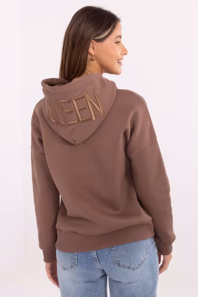 Bluza Damska Model RV-BL-A1006.27 Brown - Relevance — zdjęcie 3