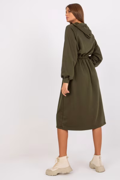 Sukienka Model RV-SK-8336.12P Khaki - Relevance — zdjęcie 3