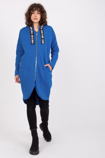 Bluza Damska Model RV-BL-6683.00P Dark Blue - Relevance — zdjęcie 1