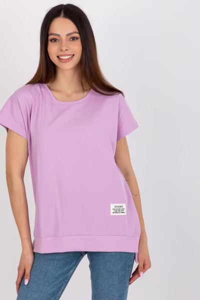 Bluzka Model RV-BZ-8782.90 Light Violet - Relevance — zdjęcie 1