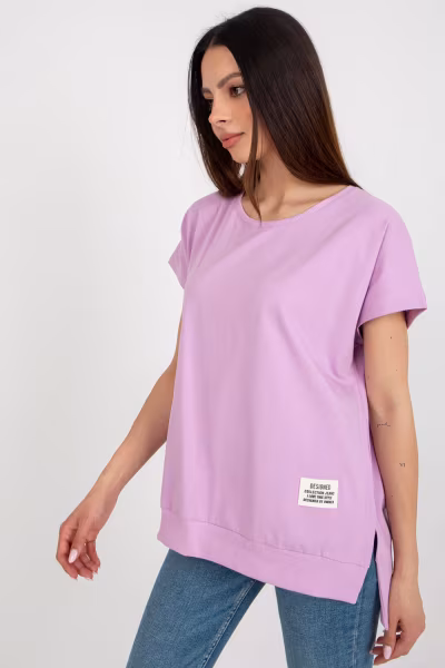 Bluzka Model RV-BZ-8782.90 Light Violet - Relevance — zdjęcie 2