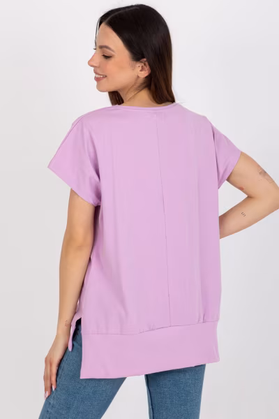 Bluzka Model RV-BZ-8782.90 Light Violet - Relevance — zdjęcie 3