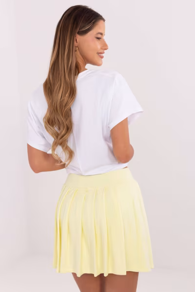 Spódnica Komplet Model RV-KMPL-A774.49 White/Yellow - Relevance — zdjęcie 2