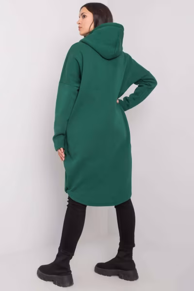 Bluza Damska Model RV-BL-5775.17X Dark Green - Relevance — zdjęcie 3