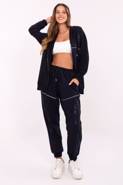 Spodnie Komplet Model RV-KMPL-A881.15 Navy - Relevance — zdjęcie 1