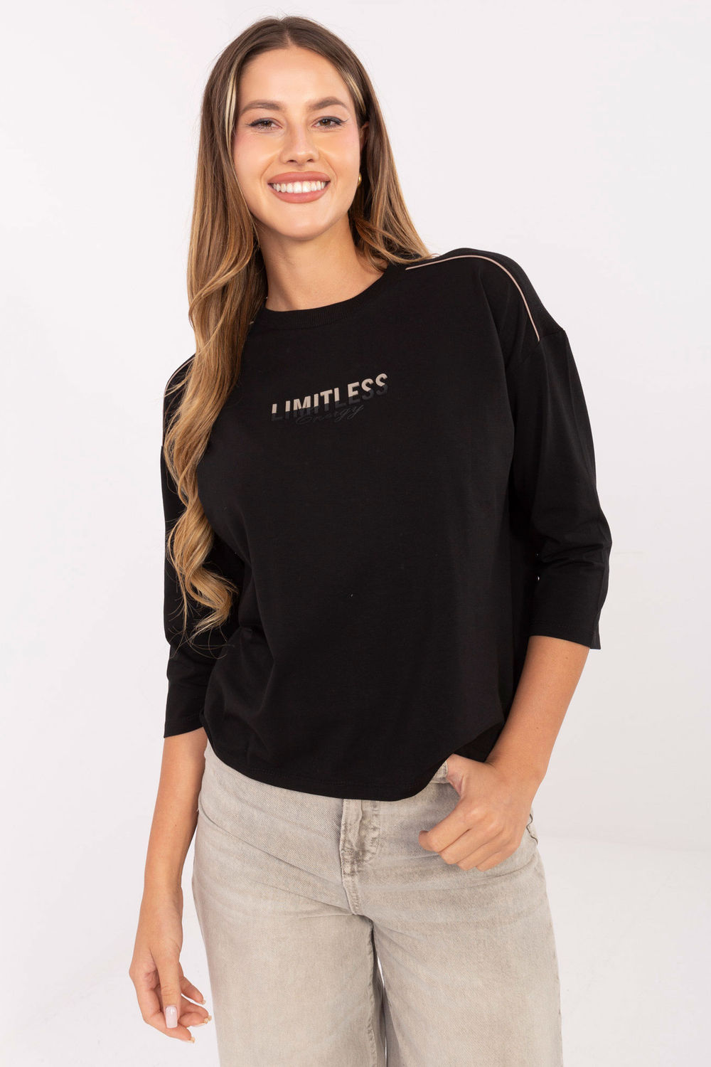 Bluzka Model RV-BZ-A826.89 Black - Relevance