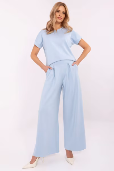 Spodnie Dresowe Model RV-DR-A613.69 Light Blue - Relevance — zdjęcie 1