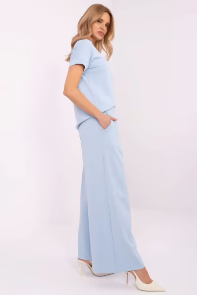 Spodnie Dresowe Model RV-DR-A613.69 Light Blue - Relevance — zdjęcie 2