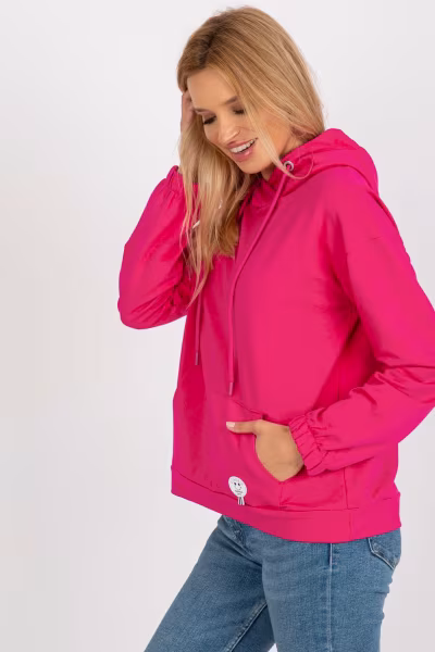 Bluza Damska Model RV-BL-8655.00P Fuksja - Relevance — zdjęcie 3
