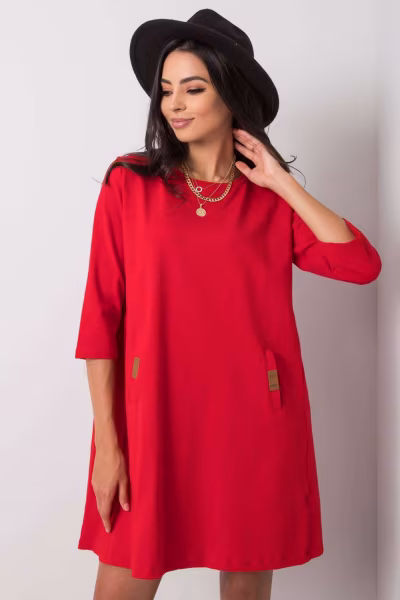 Sukienka Model RV-SK-6274.36P Red - Relevance — zdjęcie 1