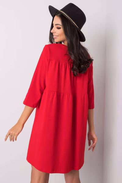 Sukienka Model RV-SK-6274.36P Red - Relevance — zdjęcie 3
