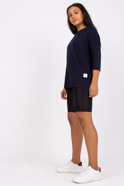 Bluzka Model RV-BZ-3770.92 Navy - Relevance — zdjęcie 3