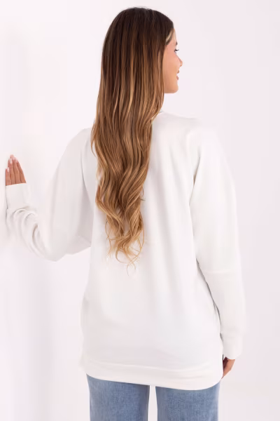 Bluza Damska Model RV-BZ-A906.59 Ecru - Relevance — zdjęcie 3