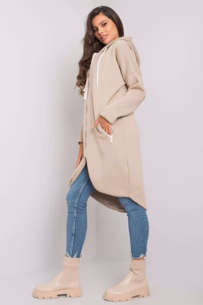 Bluza Damska Model RV-BL-4742.20P Beige - Relevance — zdjęcie 3
