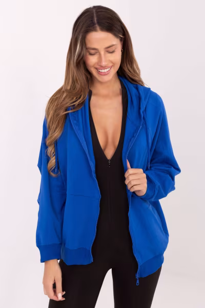 Bluza Damska Model RV-BL-9805.24 Cobalt - Relevance — zdjęcie 1