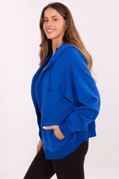 Bluza Damska Model RV-BL-9805.24 Cobalt - Relevance — zdjęcie 2