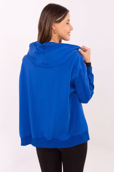 Bluza Damska Model RV-BL-9805.24 Cobalt - Relevance — zdjęcie 3