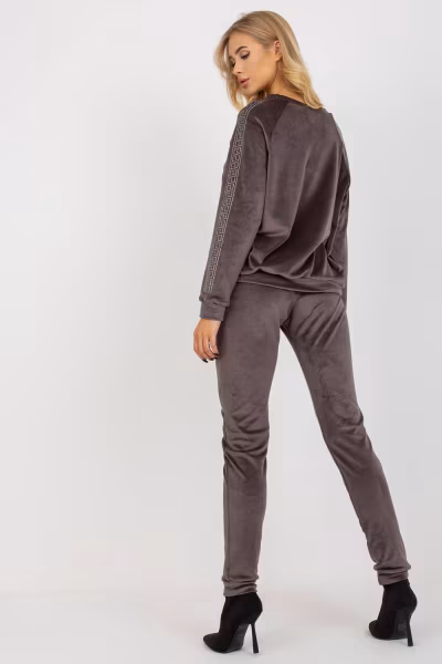 Spodnie Komplet Model RV-KMPL-8436.40 Dark Grey - Relevance — zdjęcie 2