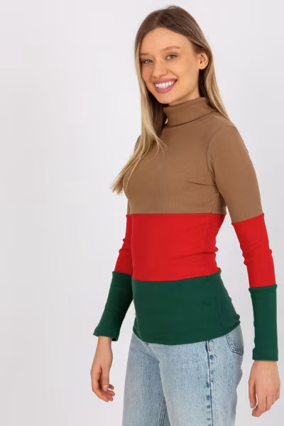 Golf Damski Model RV-BZ-8465-1.11P Camel - Relevance — zdjęcie 2