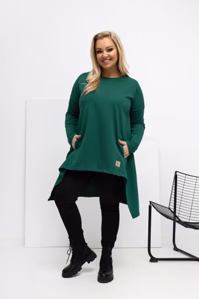 Tunika Model RV-TU-5042.09X Dark Green - Relevance — zdjęcie 1